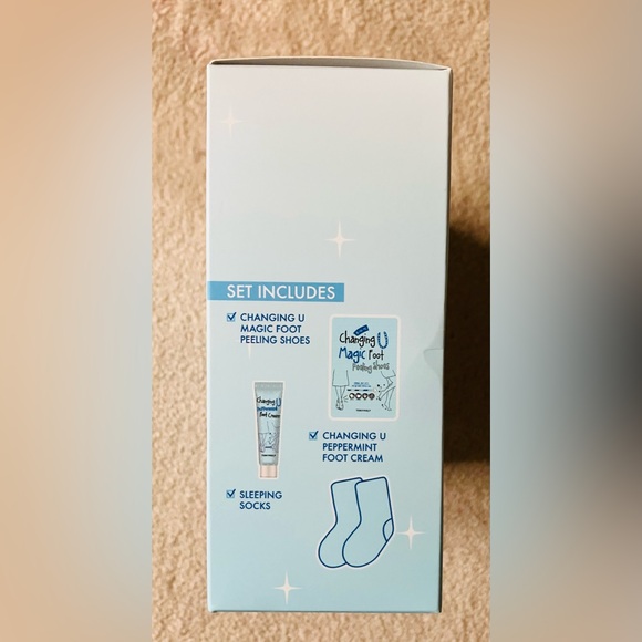 Tonymoly Changing U Twinkle Toes Foot Care Set Unopened Unisex - Picture 3 of 5